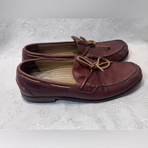 Cole Haan Henderson CAMP MOC II C13875 Brown Leather Loafer Men's Shoes 9.5M EUC